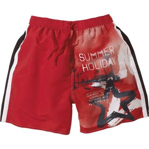 Short, binnenbroekje, elastische band, lengte 49 cm, rood, maat M