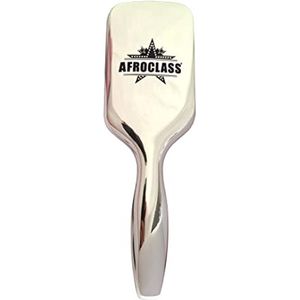 Pneumatische Ontwarrende Haartool met Zilveren Afwerking