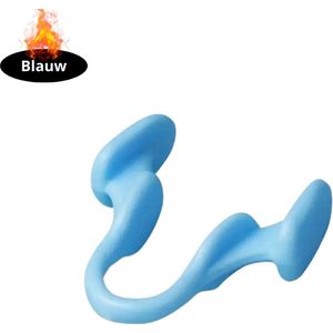 Livano Anti Snurk - Snore Stopper - Band - Kindband Beugel - Clip - Apparaat - Snurken - Blauw