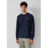 s.Oliver - Sweatshirt - Navy - Effen - Lange Mouw