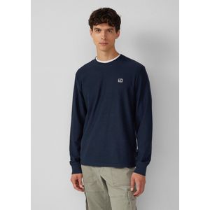 s.Oliver Sweatshirt  navy / wit