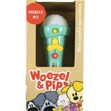 Woezel & Pip Microfoon -  24cm - Blauw/Roze
