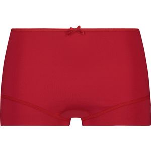 RJ Bodywear Pure Color dames short - rood - Maat: 4XL