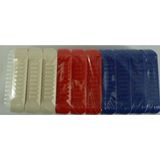 Nagelborstel - Kunststof - Verschillende Kleuren - Pak a 10 Stuks