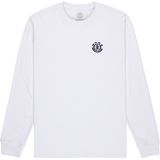 Element - Path Ahead - T-shirt - Wit - Lange Mouwen - Heren
