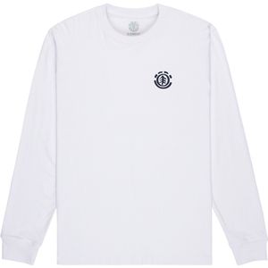 Element - Path Ahead - T-shirt - Wit - Lange Mouwen - Heren