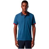 North Sails Graphic 692400 Korte Mouw Poloshirt Blauw M Man
