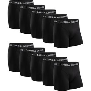 DANISH ENDURANCE - Boxershorts - Zwart - 10-Pack
