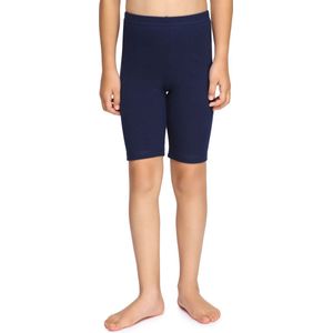 Merry Style Meisjes Leggings - Sport - Vrijetijdsbroek - Korte - Katoen - Marineblauw - 110 - MS-MS10-406-LE