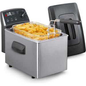 Fritel Turbo SF 4150 - Frituurpan/friteuse 3l + 2400W - ook voor vast vet