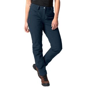 Vaude - Moena - Softshellbroek - Blauw - Dames - Korte Broeken