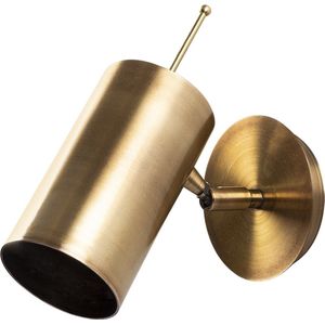 Opviq Wandlamp | Metalen Lamp | 9x22cm | E27 fitting | IP20 | Antiek