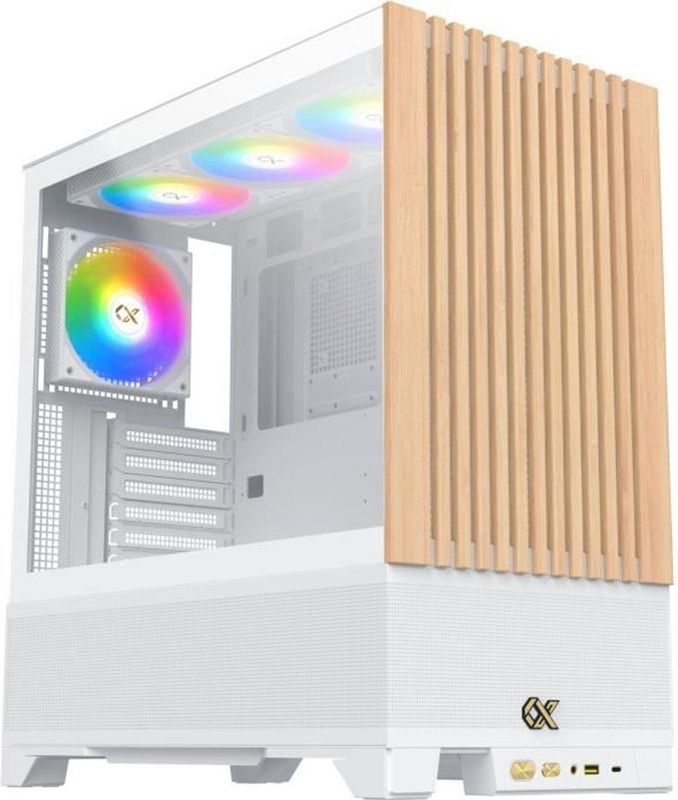 Xigmatek - Endorfine WD RGB - PC-behuizing - Wit - ATX Semi-Tower