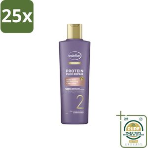 25 x Andrélon – Conditioner – Pro Care Protein Plex Repair – 250 ml - Grootverpakking - Herstel Haar - Beschadigd Haar - Proteïne - Bond Plex Technologie - Haarverzorging