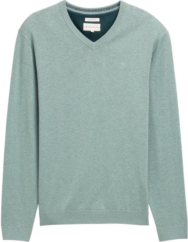 Tom Tailor - 1039811 - Gebreide Trui - V-hals