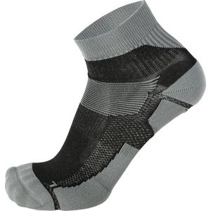 Skafit Sports korte zilversokken maat XL (44-46) - grijs/zwart