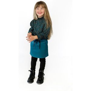 Meisjes rok - Blauwgroen