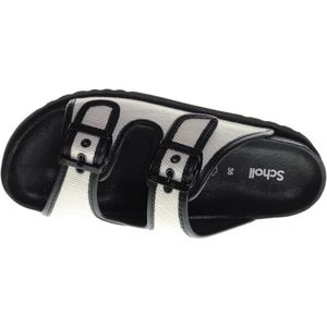 Scholl Juliette Zwart Wit Canvas maat 36