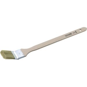 Radiatorborstel 60 mm | Lichte Borstelmix met Houten Steel | Effectieve Reiniging