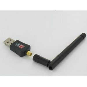 YNW - YNW040 - Wifi Adapter - Zwart - 300Mbps, USB 2.0, Externe Antenne, Ondersteunt WPA/WPA2