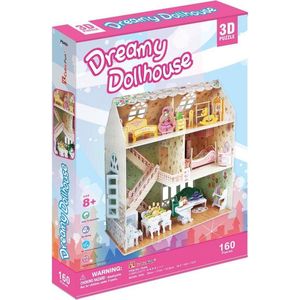 Puzzle 3D Domek dla lalek Dreamy