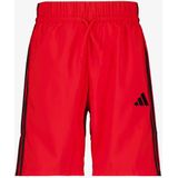 Adidas - J 3S KN SH 210 - Sportshort - Rood - 100% Polyester