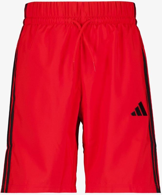 Adidas - J 3S KN SH 210 - Sportshort - Rood - 100% Polyester