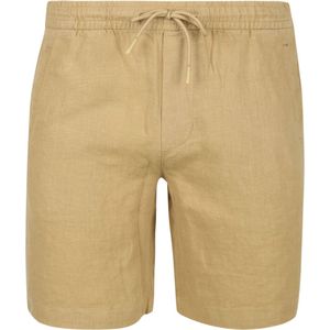 Suitable Linnen Beach Shorts Beige - Maat M - Heren - Korte broek