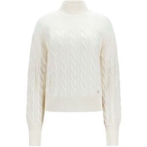 Guess - Ls Tn Elsa - Trui - Crèmewit - Streetwear - Vrouwen