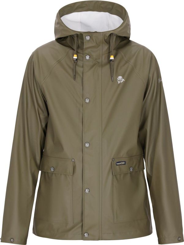 Schmuddelwedda Functionele jas  olijfgroen