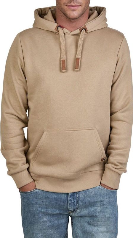 DENIMFY - DFIvo - Hoodie - Beige - Regular Fit