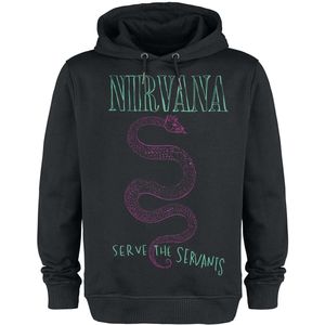 Nirvana Amplified Collection - Serve The Serpents Heren Trui met capuchon - zwart - M