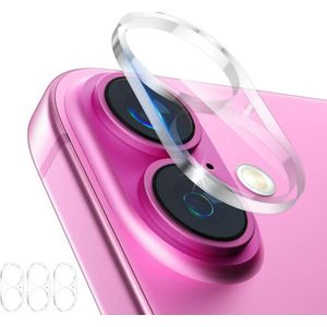 Camera Lens Glass - iPhone 16 /16 Plus - Transparant