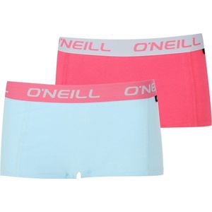 O'Neill dames boxershorts 2-pack - blue pink - M