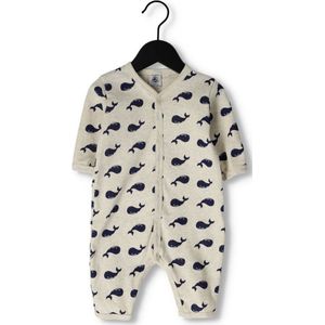 Petit Bateau Dors Bien Y Rompers & Boxpakken Unisex - Lichtgrijs - Maat 74