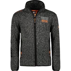 Fleece Vest Heren Geographical Norway Tommy Lee Zwart - S