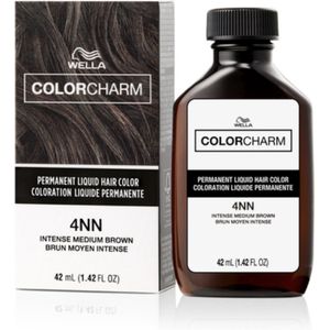Wella Color Charm Permanent Liquid Haircolour - 4NN - Intense Medium Brown