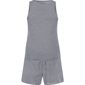 Hunkemöller - Pyjamaset - Blauw - Singlet - Jersey