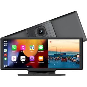 Junsun - CZ12 - Dashcam voor Auto - WiFi - Dashcams - FullHD video - Wifi - Super compact - Parkeermodus - 16:9 - 10.26 inch Scherm - Automatische DVR - Zwart