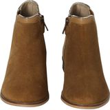 Vertbaudet - Leren Meisjeslaarzen - Met Rits en Elastiek