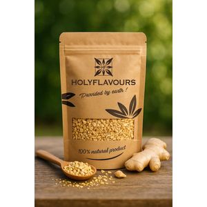 Gember Stukjes 3-6 mm - 100 gram - Holyflavours
