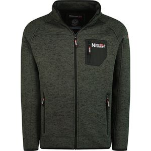 Geographical Norway - Fleece Vest - Grijs - Met Borstzakje