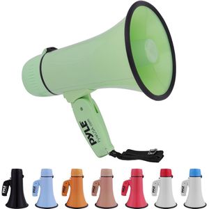 Pyle Megafoon Luidspreker -20Watt PA Bullhorn- Draagbare Luidspreker met Sirene en Verstelbaar Volume