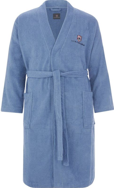 Jan Vanderstorm - JANNING - Badjas - Blauw - 100% Katoen