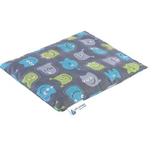 Eco warmtekussen met kersenpitten - 500g rechthoek 20x25cm voor warmte- en koudetherapie