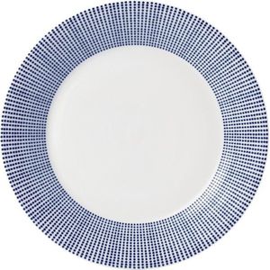 Royal Doulton Pacific Dots Ontbijtbord 23 cm - Porselein/blauw