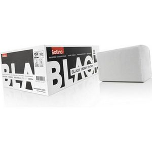 Satino Black Handdoek 274560 V-vouw 2-laags 20x23cm (160801)