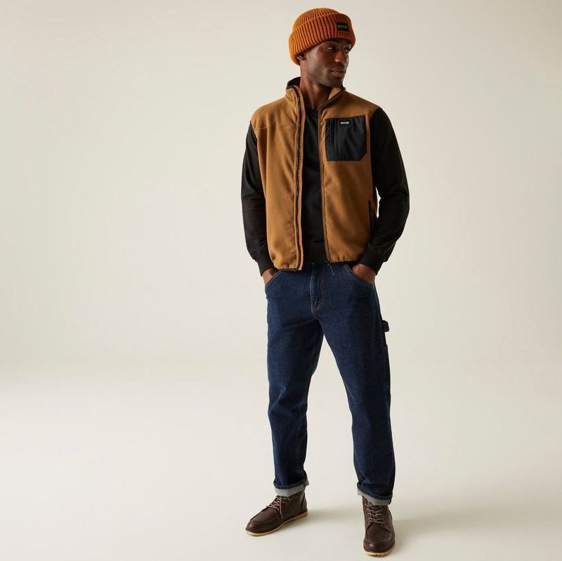 Jas Vest Heren Front Zip Pocket Frankie