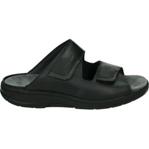 Strober - MORITZ 86005H - Heren slippers - Kleur: Zwart - Maat: 40.5