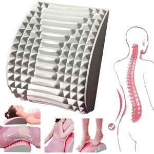 Luvetrex ® Ergonomisch Massagekussen voor Nek- en Rugondersteuning met Verstelbare Functies voor Thuisgebruik